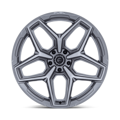 17x9 Fuel Off-Road Flux Platinum Wheel 5x5 (1mm)