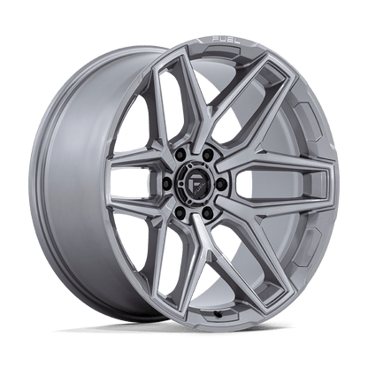 17x9 Fuel Off-Road FC854 Flux Platinum Wheel 6x5.5 (-12mm)