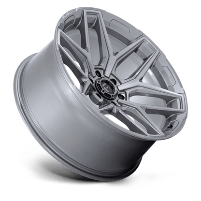 17x9 Fuel Off-Road FC854 Flux Platinum Wheel 6x135 (1mm)