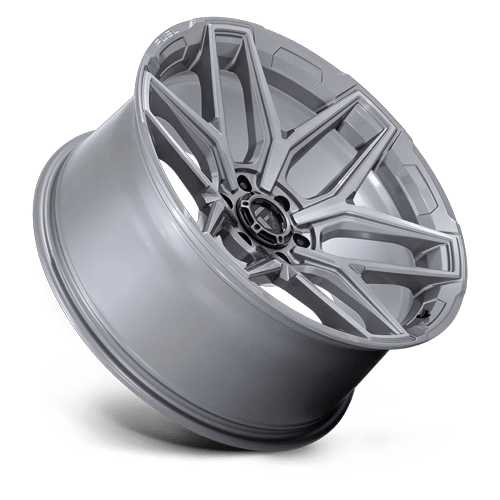 17x9 Fuel Off-Road FC854 Flux Platinum Wheel 6x5.5 (-12mm)