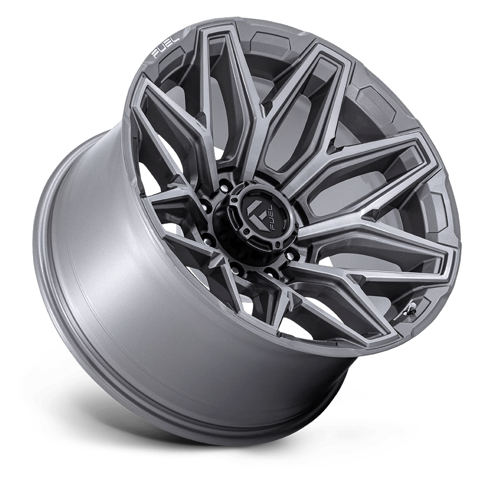 22x12 Fuel FC854 Flux Platinum Wheel 8x170 (-44mm)