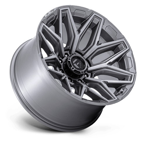 20x10 Fuel Off-Road FC854 Flux Platinum Wheel 8x180 (-18mm)