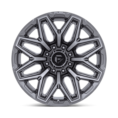 22x12 Fuel Off-Road Flux Platinum Wheel 8x180 (-44mm)