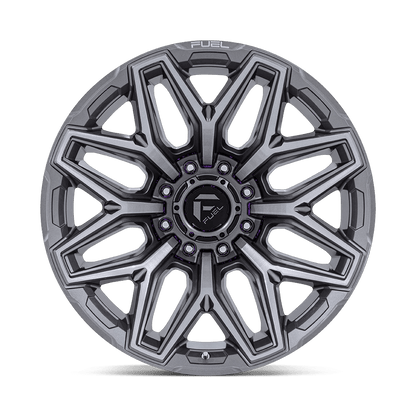 22x12 Fuel FC854 Flux Platinum Wheel 8x170 (-44mm)