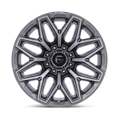 20x10 Fuel Off-Road Flux Platinum Wheel 8x6.5 (-18mm)