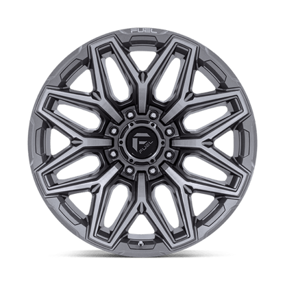 20x10 Fuel Off-Road FC854 Flux Platinum Wheel 8x180 (-18mm)
