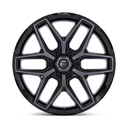 24x10 Fuel Off-Road FC854 Flux Platinum Wheel 6x5.5 (0mm)