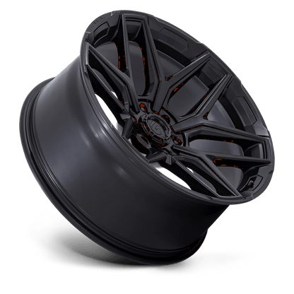 22x12 Fuel FC854 Flux Blackout Wheel 5x5 (-44mm)