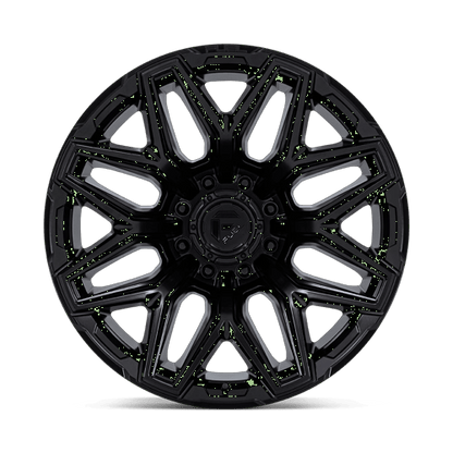 22x10 Fuel Off-Road FC854 Flux Blackout Wheel 8x180 (-18mm)