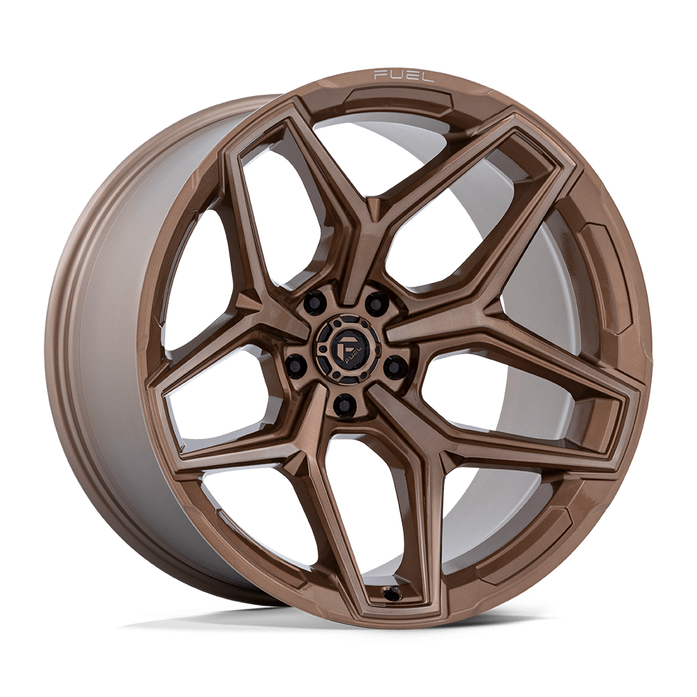 17x9 Fuel Off-Road FC854 Flux Platinum Bronze Wheel 5x5 (1mm)