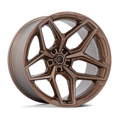17x9 Fuel Off-Road FC854 Flux Platinum Bronze Wheel 5x5 (1mm)