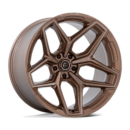 17x9 Fuel Off-Road FC854 Flux Platinum Bronze Wheel 5x5 (1mm)