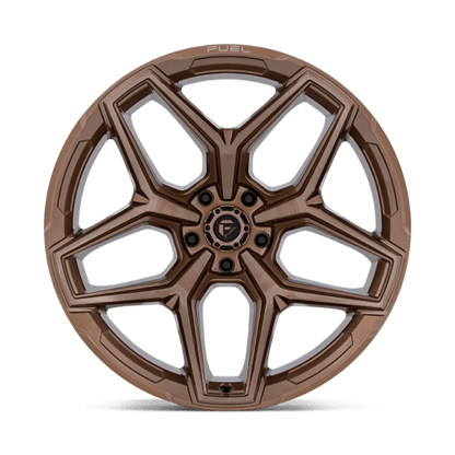 17x9 Fuel Off-Road Flux Platinum Bronze Wheel 5x5 (1mm)