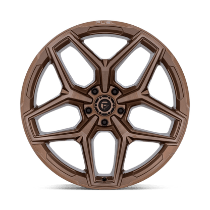 17x9 Fuel Off-Road FC854 Flux Platinum Bronze Wheel 5x5 (1mm)
