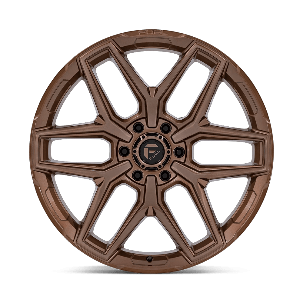22x12 Fuel FC854 Flux Platinum Bronze Wheel 5x5 (-44mm)