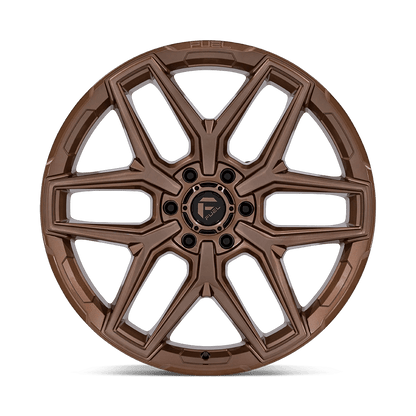 22x12 Fuel FC854 Flux Platinum Bronze Wheel 5x5 (-44mm)