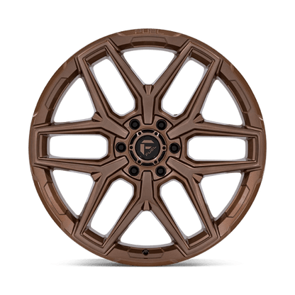 18x9 Fuel Off-Road Flux Platinum Bronze Wheel 6x120 (20mm)