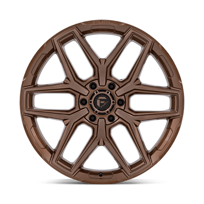 17x9 Fuel Off-Road Flux Platinum Bronze Wheel 6x5.5 (-12mm)