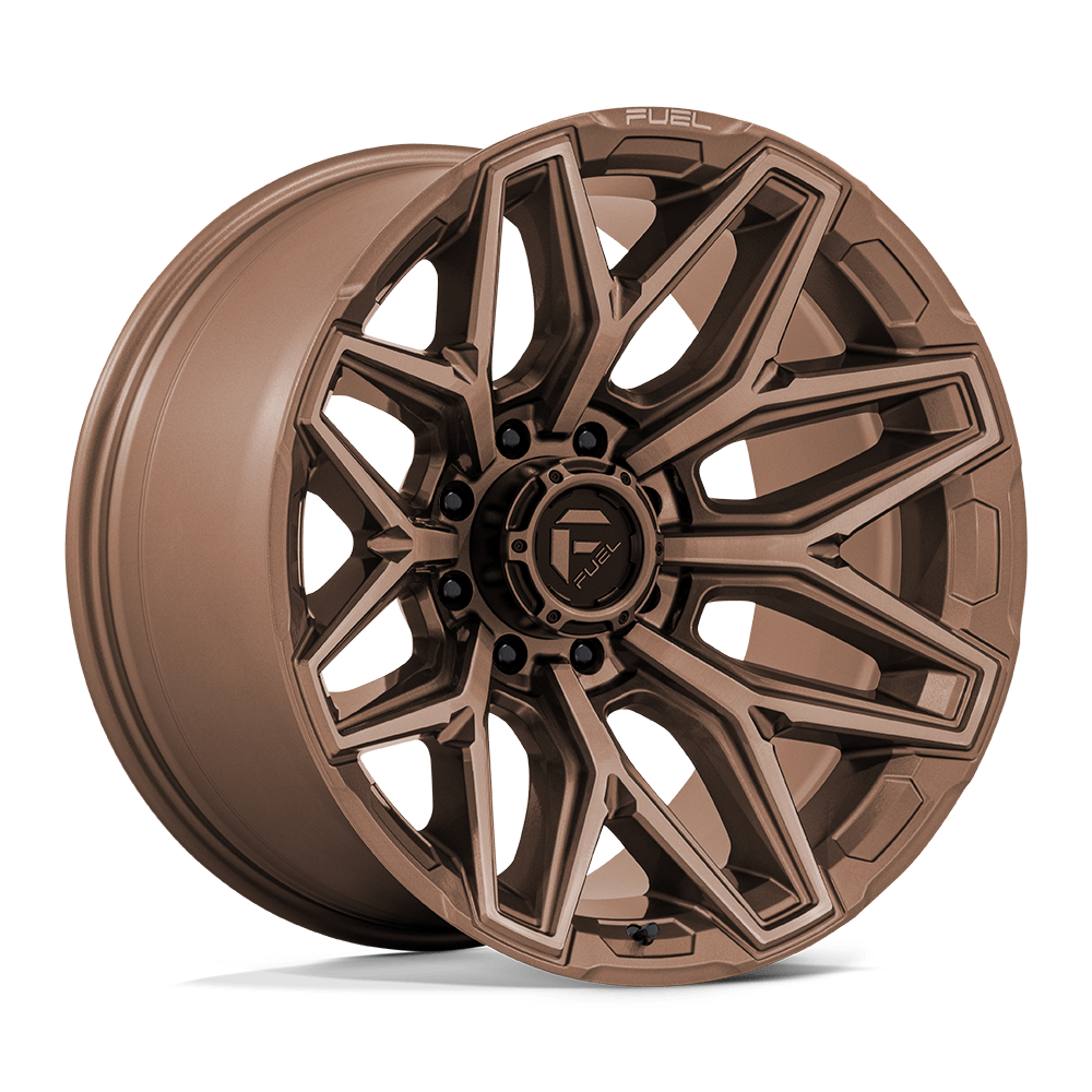20x9 Fuel FC854 Flux Platinum Bronze Wheel 8x180 (1mm)
