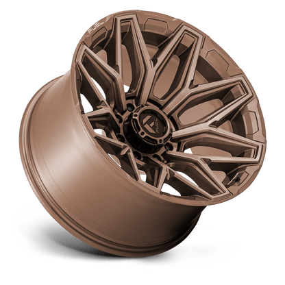 22x10 Fuel FC854 Flux Platinum Bronze Wheel 8x6.5 (-18mm)