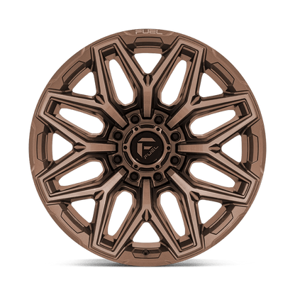 22x12 Fuel FC854 Flux Platinum Bronze Wheel 8x6.5 (-44mm)