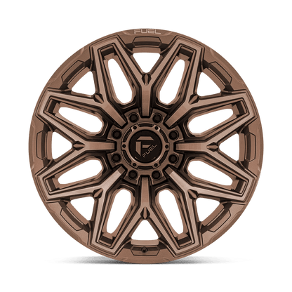20x10 Fuel FC854 Flux Platinum Bronze Wheel 8x6.5 (-18mm)