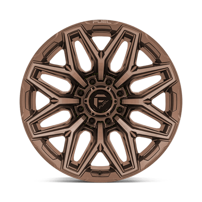 20x10 Fuel FC854 Flux Platinum Bronze Wheel 8x180 (-18mm)