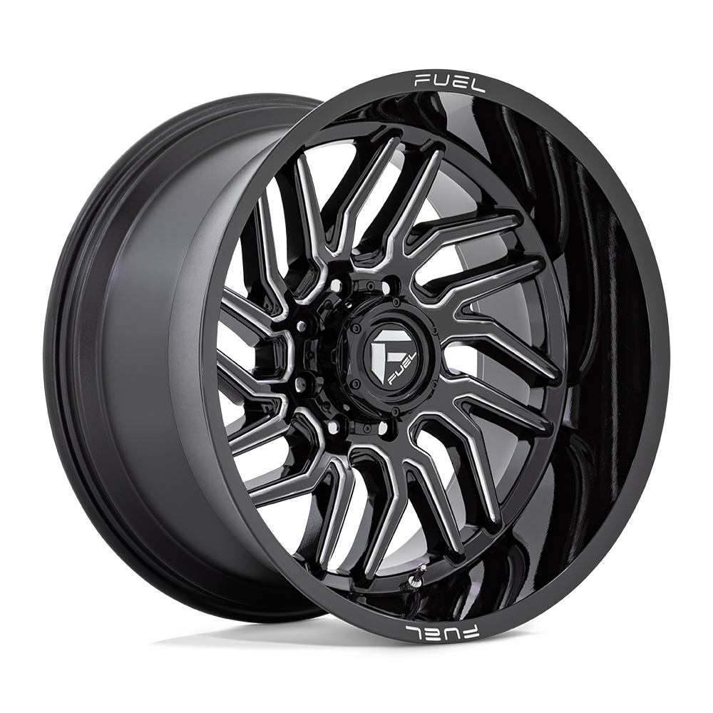 20x9 Fuel Off-Road D807 Hurricane Gloss Black Milled Wheel 5x150 (20mm)