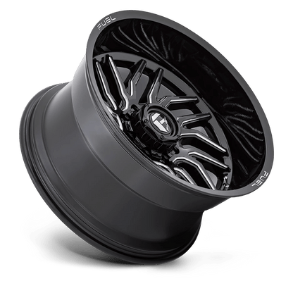 20x10 Fuel D807 Hurricane Gloss Black Milled Wheel 5x5.5 (-18mm)