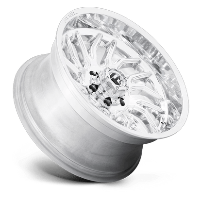 20x10 Fuel Off-Road D809 Hurricane Polished Milled Wheel 6x135 (-18mm)