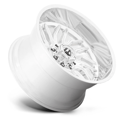 22x12 Fuel D809 Hurricane Polished Milled Wheel 8x170 (-44mm)