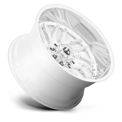 24x12 Fuel Off-Road D809 Hurricane Polished Milled Wheel 8x6.5 (-44mm)