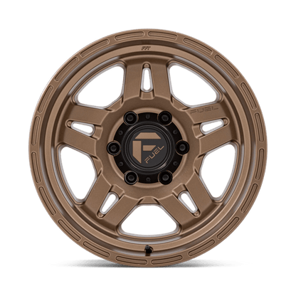 18x9 Fuel Off-Road D800 Oxide Matte Bronze Wheel 6x5.5 (-12mm)