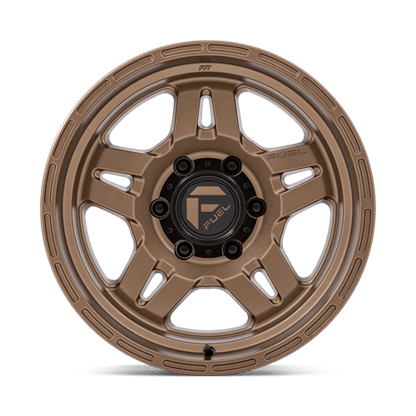 17x8.5 Fuel Off-Road D800 Oxide Matte Bronze Wheel 6x5.5 (1mm)