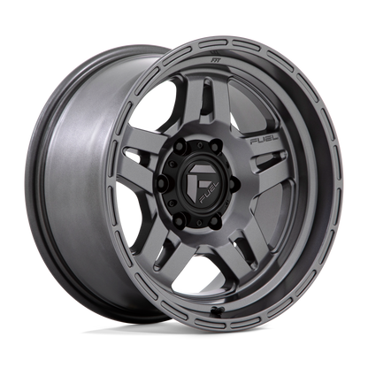 17x8.5 Fuel Off-Road D801 Oxide Matte Gunmetal Wheel 6x5.5 (1mm)
