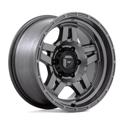 17x8.5 Fuel Off-Road D801 Oxide Matte Gunmetal Wheel 6x5.5 (1mm)