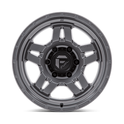 18x9 Fuel Off-Road D801 Oxide Matte Gunmetal Wheel 6x5.5 (-12mm)