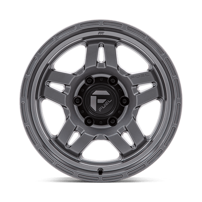 17x8.5 Fuel Off-Road D801 Oxide Matte Gunmetal Wheel 6x5.5 (1mm)