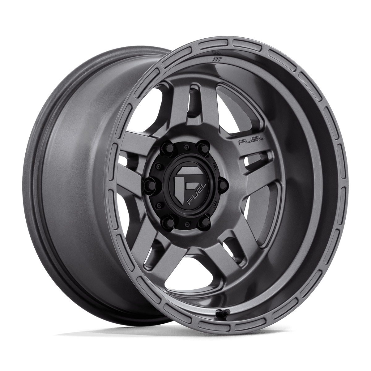 17x9 Fuel D801 Oxide Matte Gunmetal Wheel 6x5.5 (-38mm)
