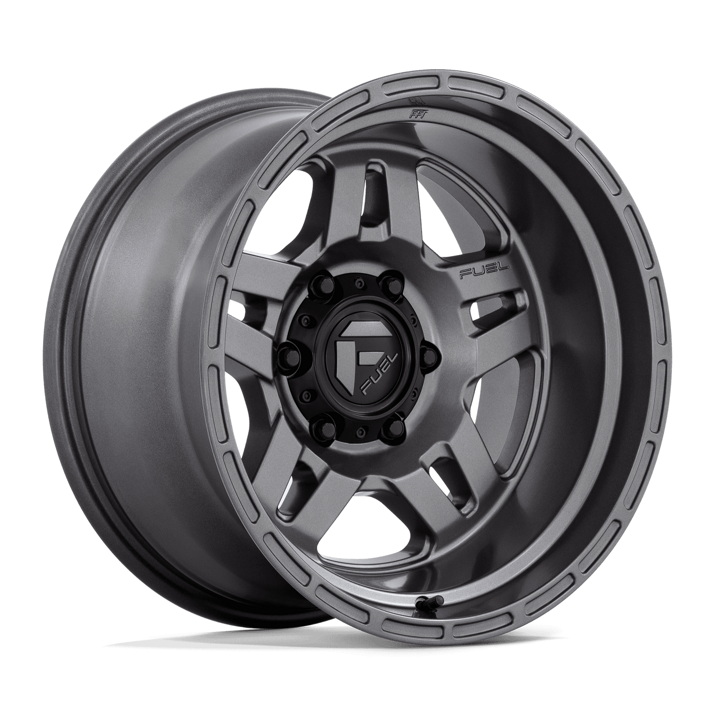 17x9 Fuel D801 Oxide Matte Gunmetal Wheel 6x5.5 (-38mm)