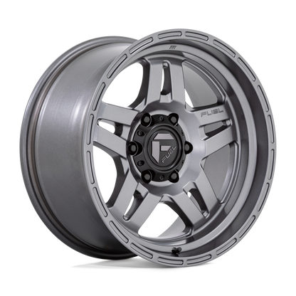 18x9 Fuel Off-Road D801 Oxide Matte Gunmetal Wheel 6x5.5 (1mm)