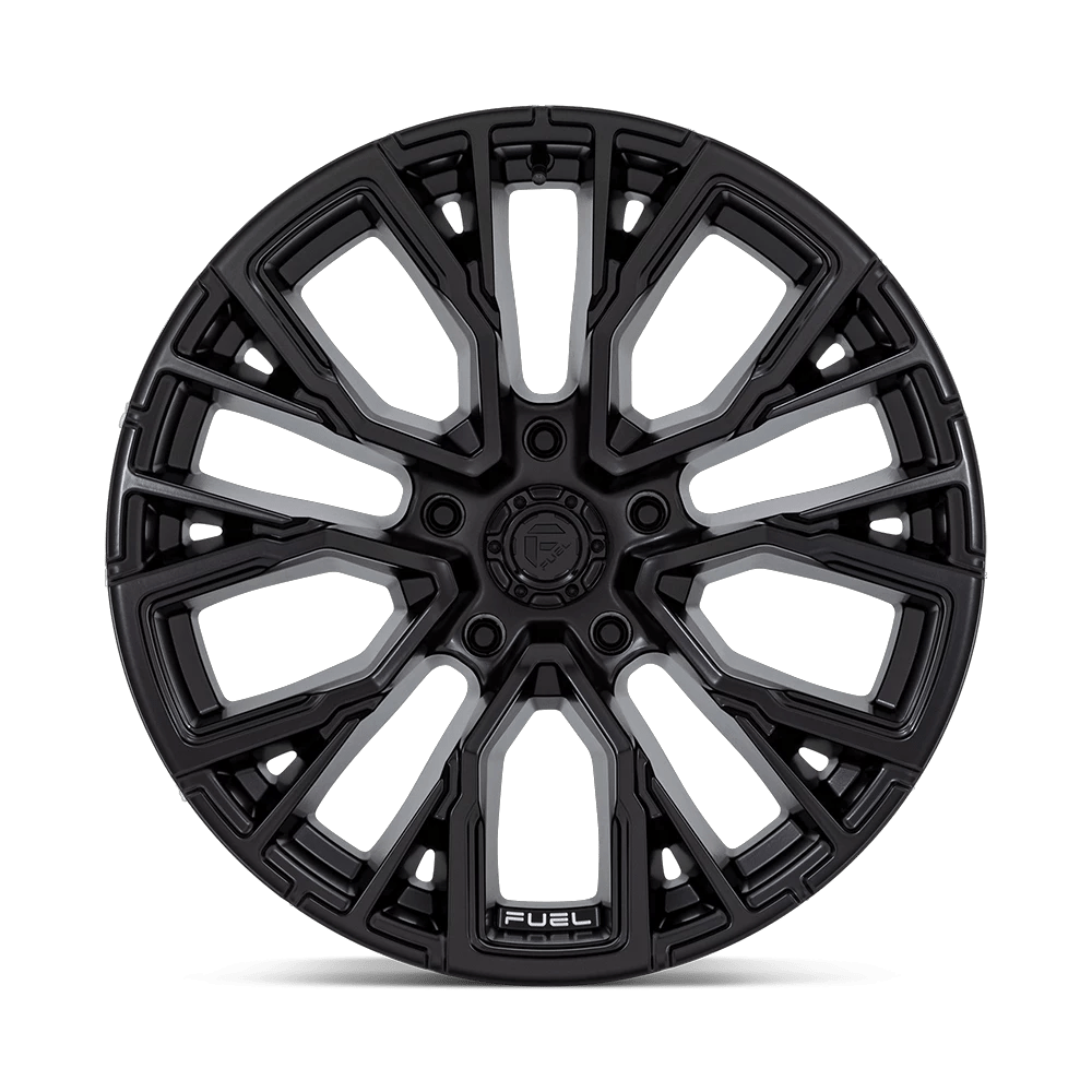 20x10 Fuel D847 Rebar Blackout Wheel 5x5.5 (-18mm)
