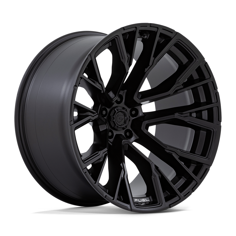 22x12 Fuel D847 Rebar Blackout Wheel 5x5 (-44mm)