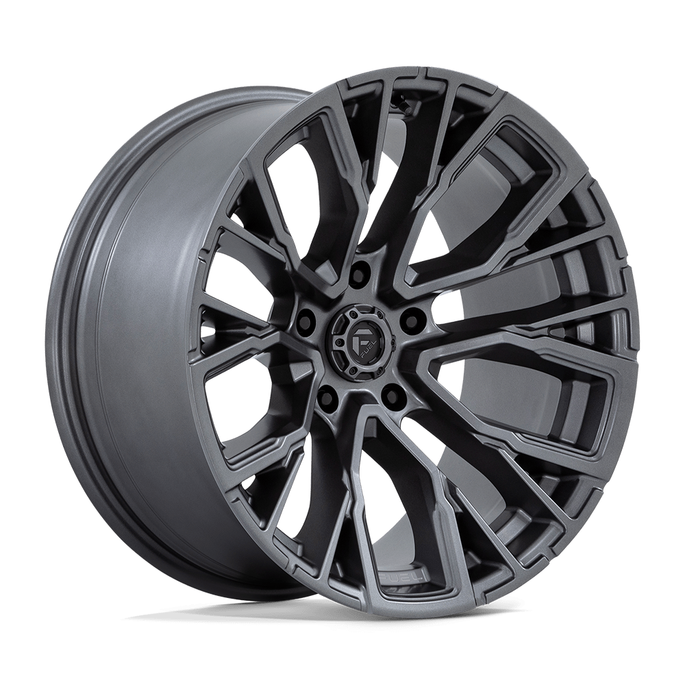 20x10 Fuel D848 Rebar Matte Gunmetal Wheel 5x5.5 (-18mm)