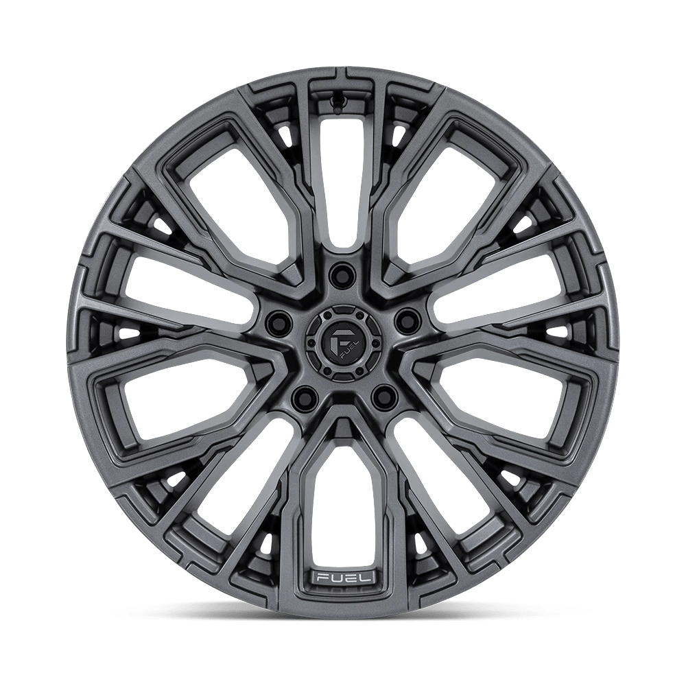 20x10 Fuel D848 Rebar Matte Gunmetal Wheel 5x5.5 (-18mm)