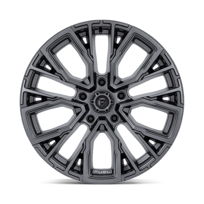 20x10 Fuel D848 Rebar Matte Gunmetal Wheel 5x5.5 (-18mm)