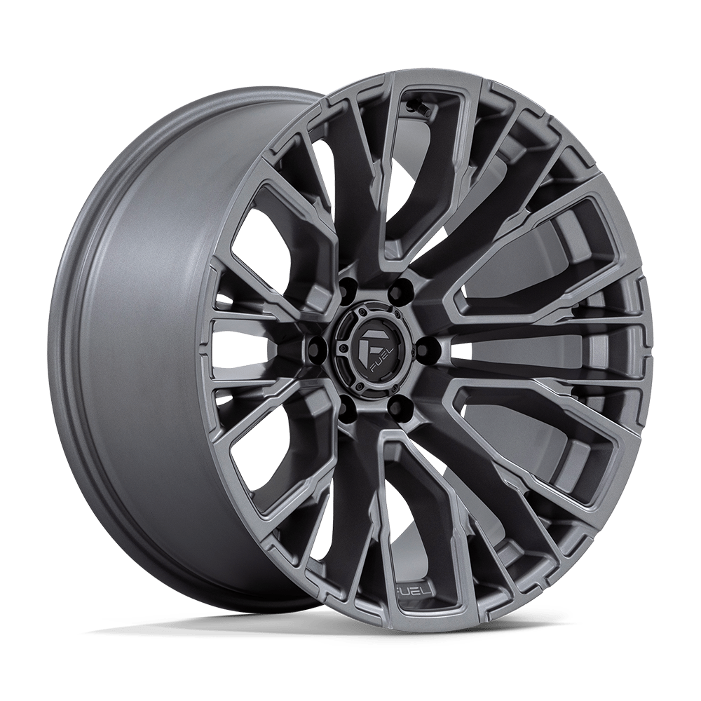 17x9 Fuel D848 Rebar Matte Gunmetal Wheel 6x135 (1mm)