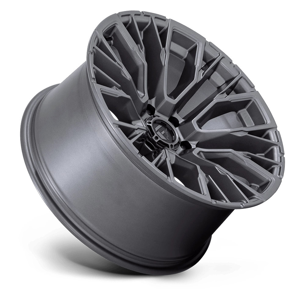 17x9 Fuel D848 Rebar Matte Gunmetal Wheel 6x5.5 (-12mm)