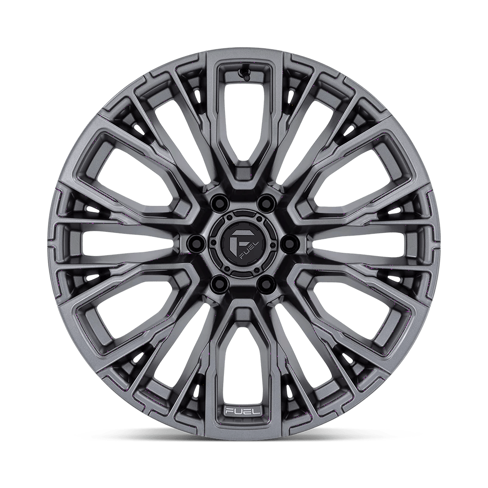 17x9 Fuel D848 Rebar Matte Gunmetal Wheel 6x5.5 (1mm)
