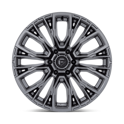 17x9 Fuel D848 Rebar Matte Gunmetal Wheel 6x135 (1mm)